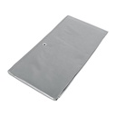 Lona de polietileno reforzada 2 x 3 m, gris, 180g/m2, TRUPER