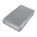 Lona de polietileno reforzada 6x12 m, gris, 180g/m2, TRUPER