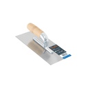 Llana 11' canto recto, 6 remaches, mango madera, TRUPER