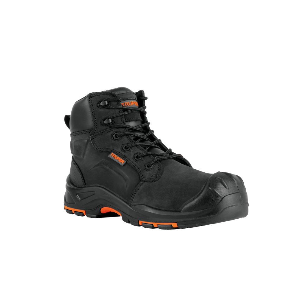 Bota de seguridad negra, #27 dieléctrica antifatiga, TRUPER
