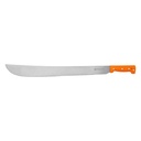 Machete estándar 22' cacha naranja remachada, TRUPER