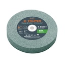 Rueda abrasiva p/esmeril 6'x25mm, carburo silicio, grano 60