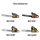 Cadena repuesto 18' para motosierra 45/50/60cc, TRUPER