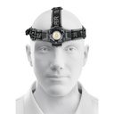 Linterna de minero LED 430 lm, recargable, TRUPER EXPERT