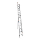 Escalera de extensión, tipo II, 24 peldaños, TRUPER