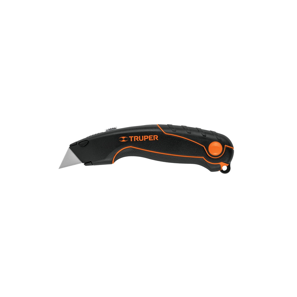 Navaja retráctil 7' cuerpo de aluminio, TRUPER