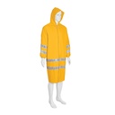 Gabardina impermeable doble capa con reflejante, CH, TRUPER