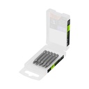 Estuche con 5 puntas pozidriv combinadas largo 2', EXPERT