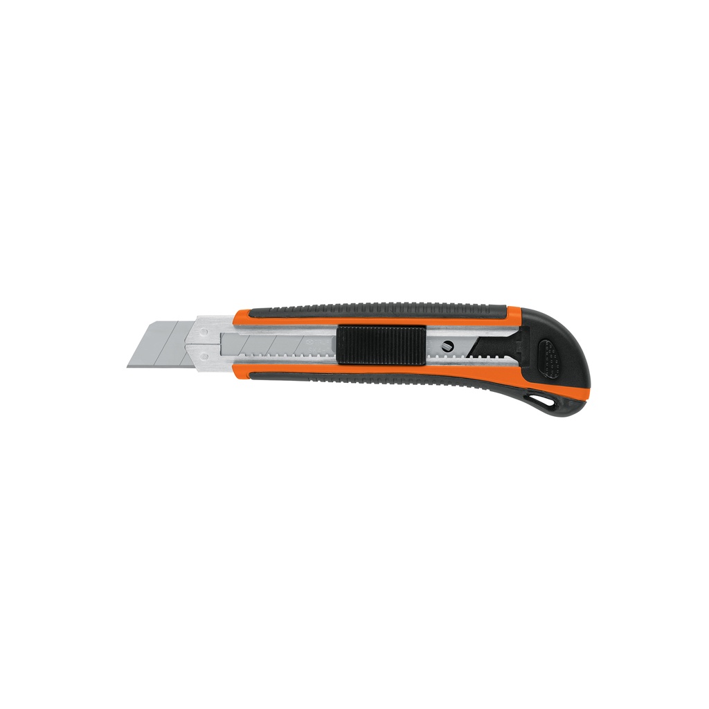 Cutter 25 mm profesional con alma metálica y grip, TRUPER
