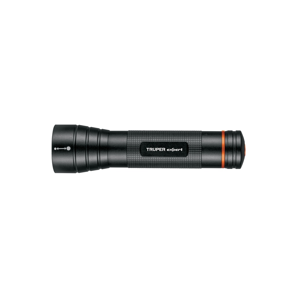 Linterna de aluminio LED Cree 500 lm con 2 pilas D, TRUPER