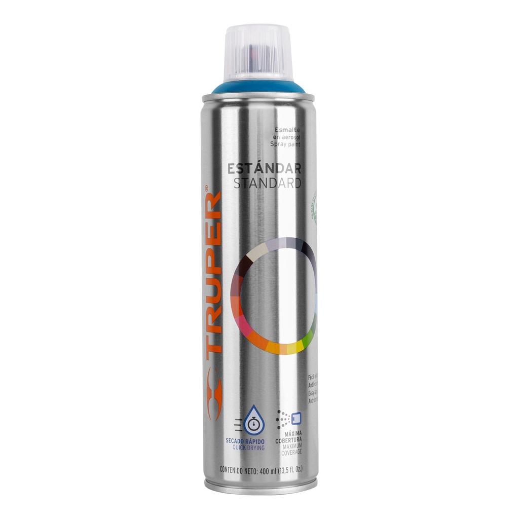 Pintura en aerosol, azul holandés, bote esbelto, 400 ml