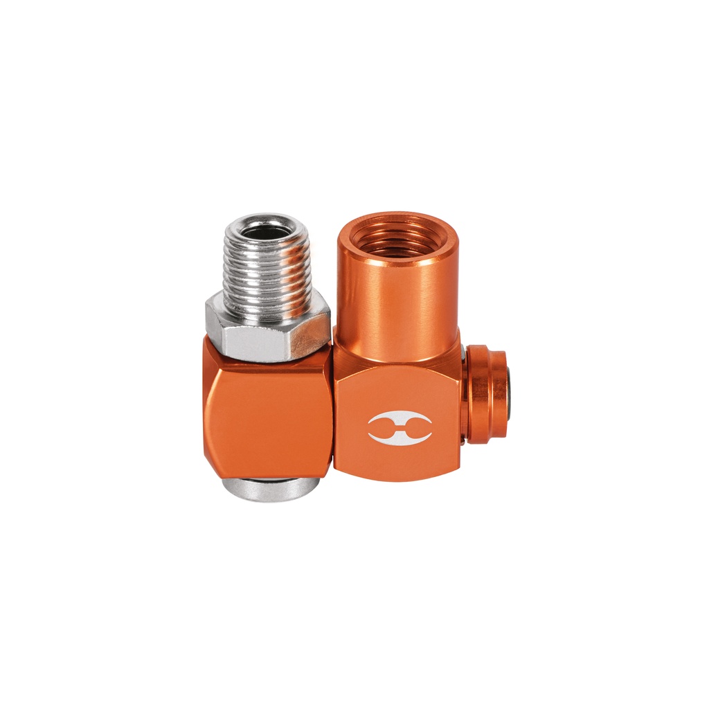 Destorcedor de aluminio, macho-hembra, cuerda 1/4'NPT,TRUPER
