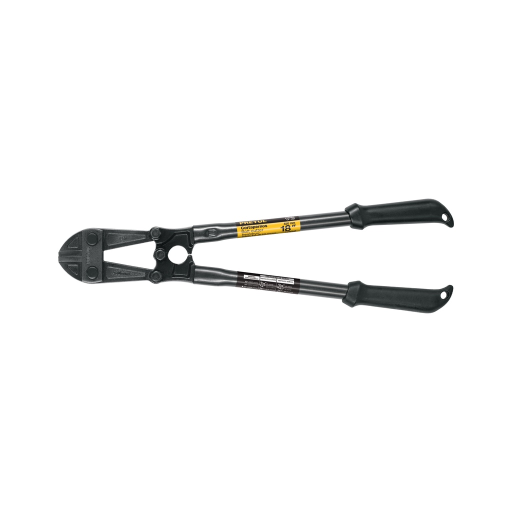 Cortapernos 18', mango tubular, PRETUL