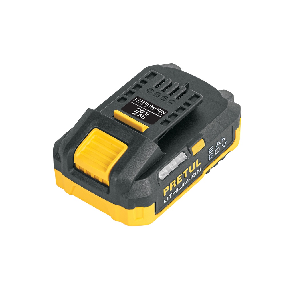 Batería ion litio, 20V, 2 Ah, PRETUL