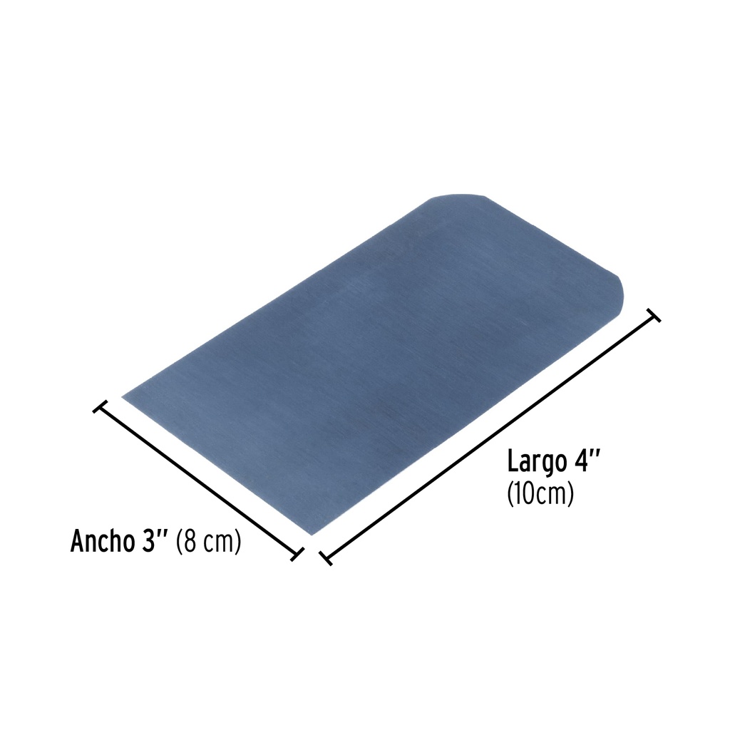 Cuña de 4' x 3' sin mango, bolsa con 20 piezas, PRETUL