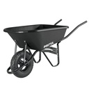 Carretilla concha plástica 5 ft3 Neumática b/tubular, PRETUL