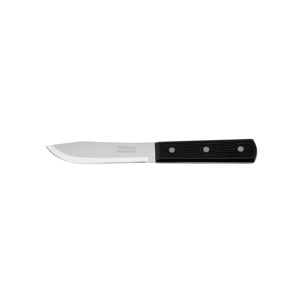 Cuchillo cebollero 5' mango de polipropileno, PRETUL