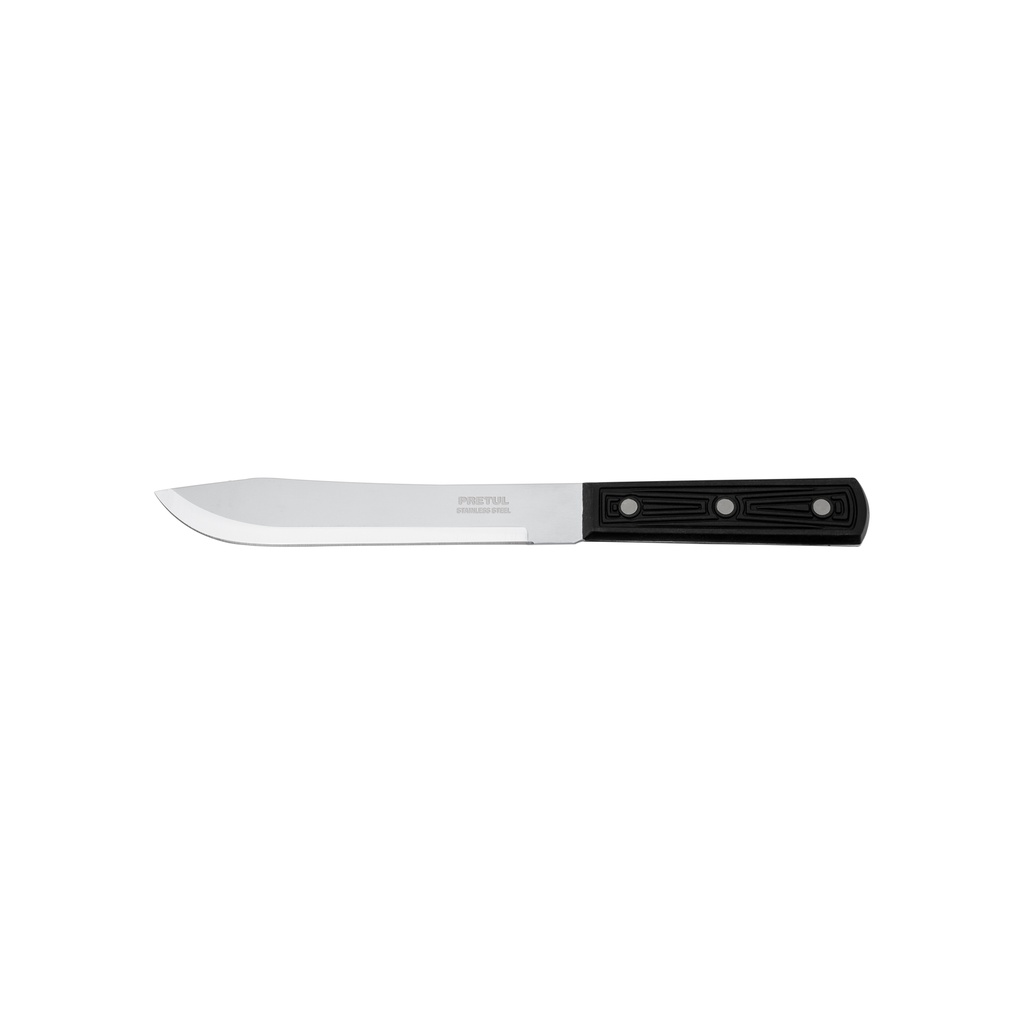 Cuchillo cebollero 7' mango de polipropileno, PRETUL