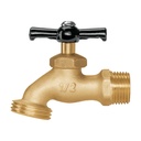 Llave p/manguera, de latón 100g, 1/2', blíster, PRETUL