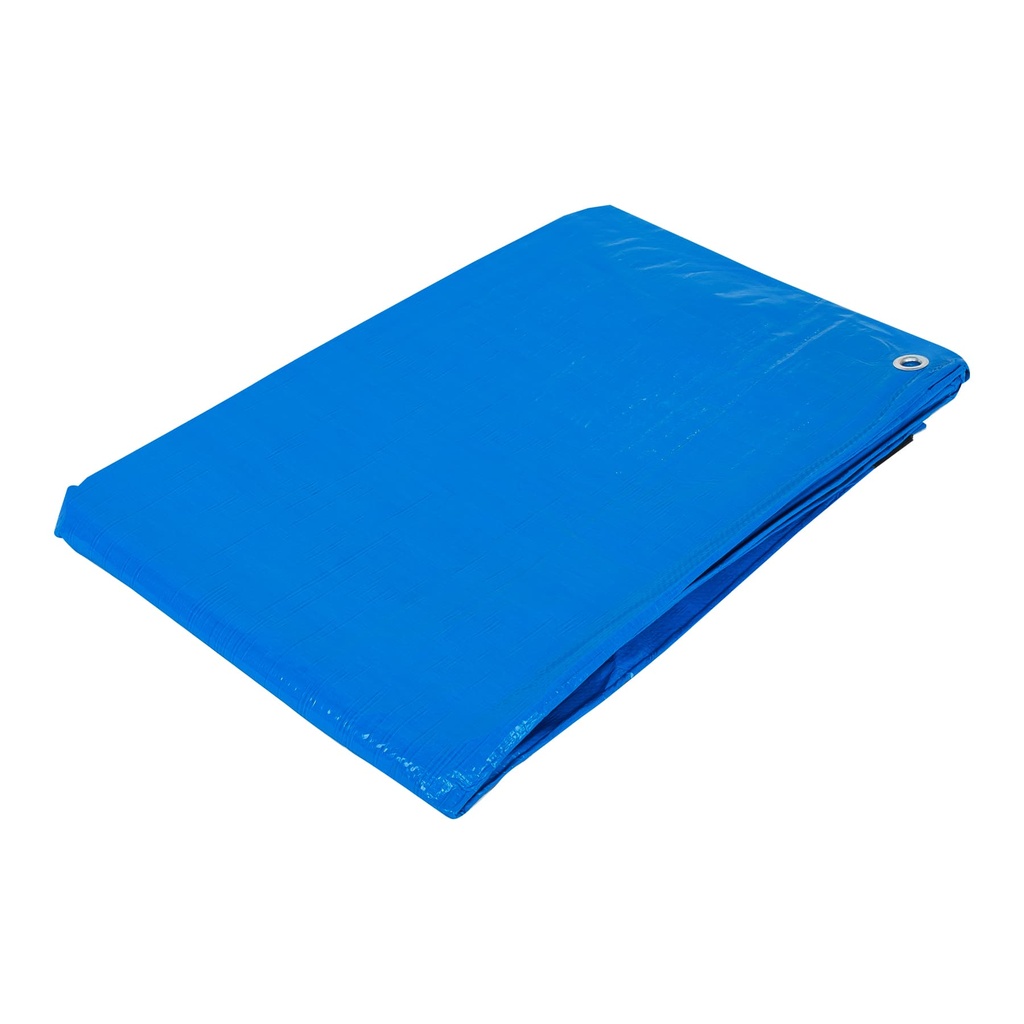 Lona de polietileno 3 x 6 m, azul, 110 g/m2, PRETUL