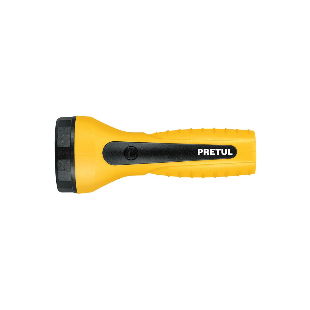 Linterna plástica de LED, 100 lm, recargable a granel PRETUL