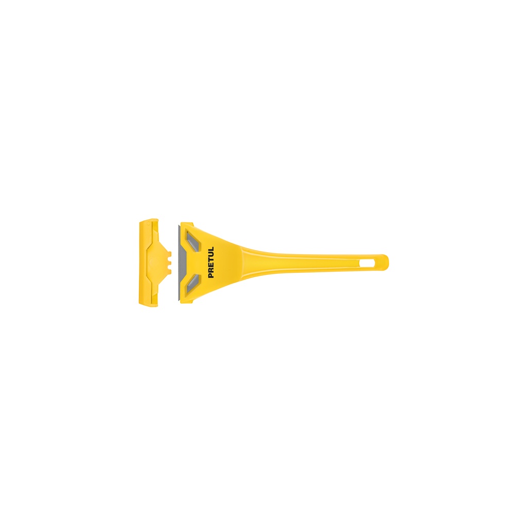 Raspador plástico con cuchilla de 2-3/8', PRETUL