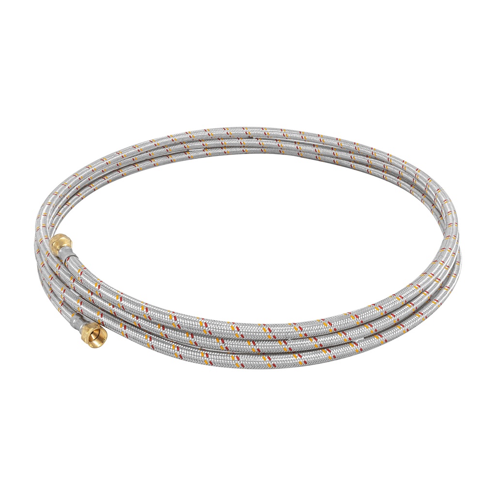 Manguera para gas, aluminio, 3/8' flare, 400 cm, FOSET BASIC