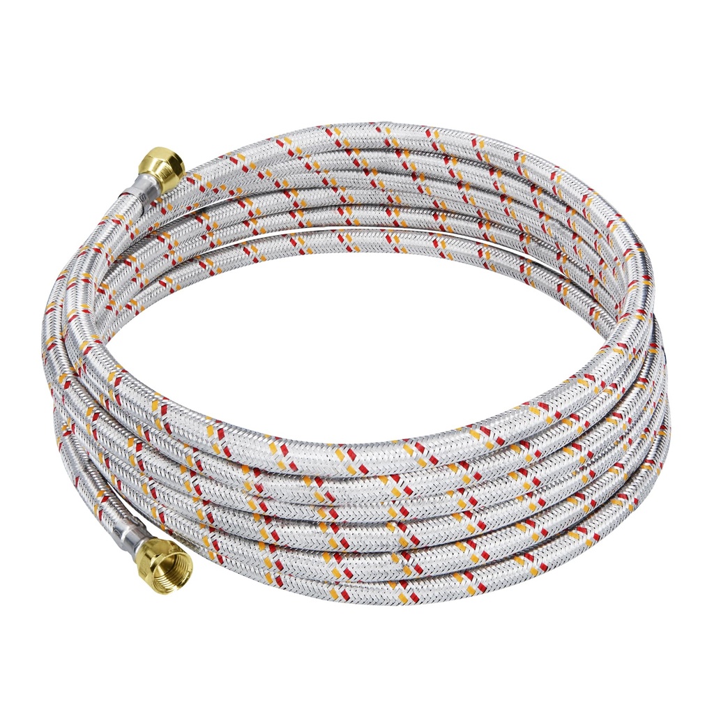 Manguera para gas, aluminio, 3/8' flare, 500 cm, FOSET BASIC