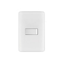 Placa armada con 1 interruptor sencillo, VOLTECK BASIC