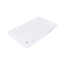 Lona de polietileno 3 x 5 m, blanca, 110 g/m2, PRETUL