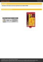 Lona de polietileno 3 x 5 m, roja, 110 g/m2, PRETUL