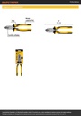 Pinza p/electricista 8' uso rudo, Comfort Grip, PRETUL