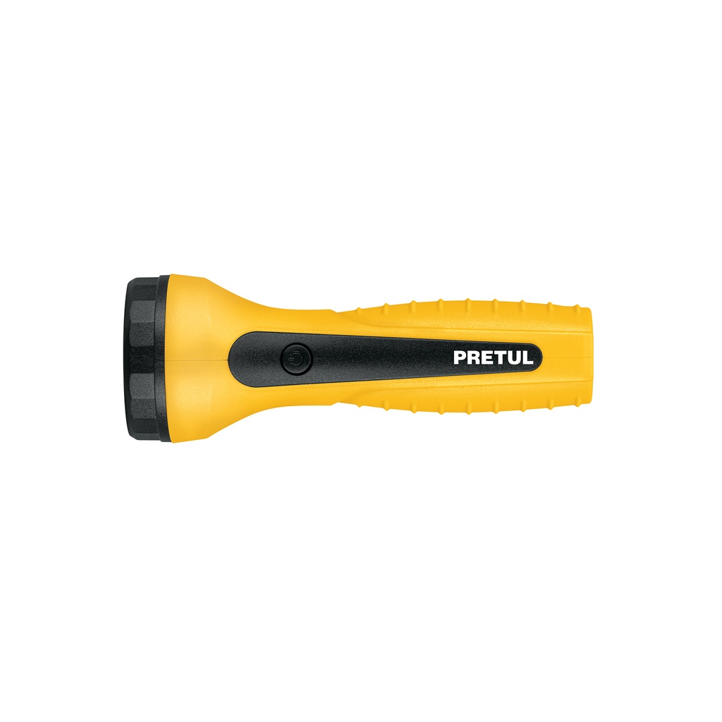 Linterna plástica de LED, 60 lm, recargable a granel, PRETUL