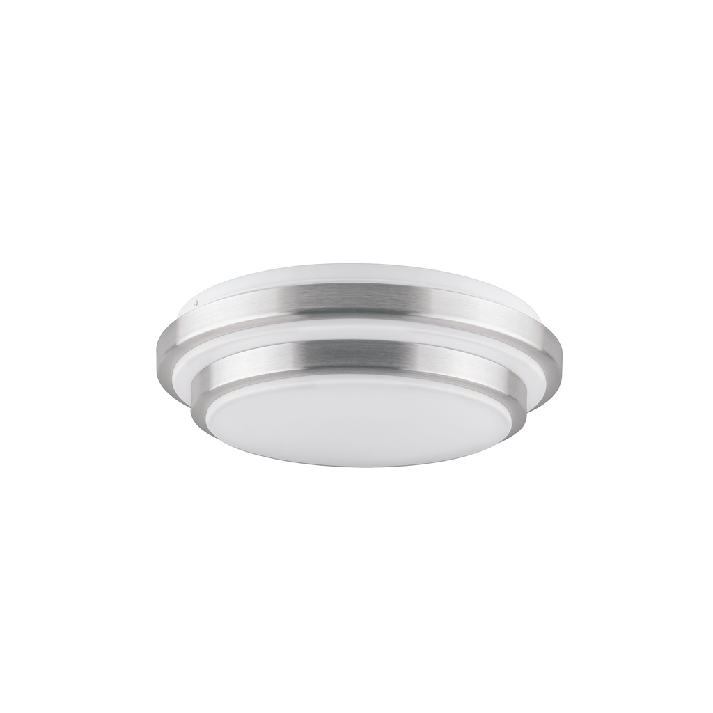 Luminario LED plafón decorativo 22W 6500K, metálico, BASIC