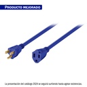 Extensión de uso rudo aterrizada 6 m calibre 16, VOLTECK