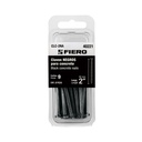 Blíster con 20 clavos negros para concreto 2', FIERO