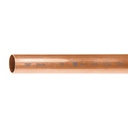 Tubo rígido de cobre 1' tipo 'L', 3m, 2.9kg, FOSET