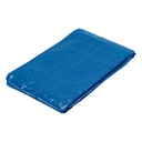Lona de polietileno 5 x 6 m, azul, 90 g/m2, ULTRA