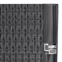 Rollo de malla sombra 80%, monofilamento negro, 1.85m x 25m