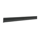 Guardapolvo fijo de 100 cm, negro, HERMEX