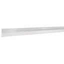 Guardapolvo fijo de 120 cm, aluminio, HERMEX