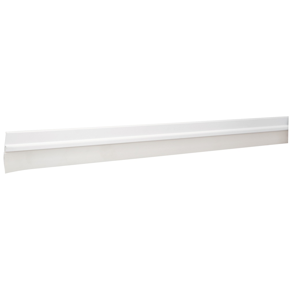 Guardapolvo fijo de 120 cm, blanco, HERMEX