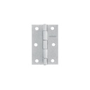 Bisagra rectangular 3' acero pulido, HERMEX