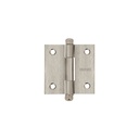 Bisagra cuadrada 2' acero inox, cabeza redonda, HERMEX