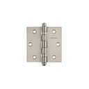 Bisagra cuadrada 3' acero inox, cabeza redonda, HERMEX