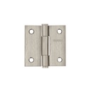Bisagra cuadrada 2' acero inox, cabeza plana, HERMEX