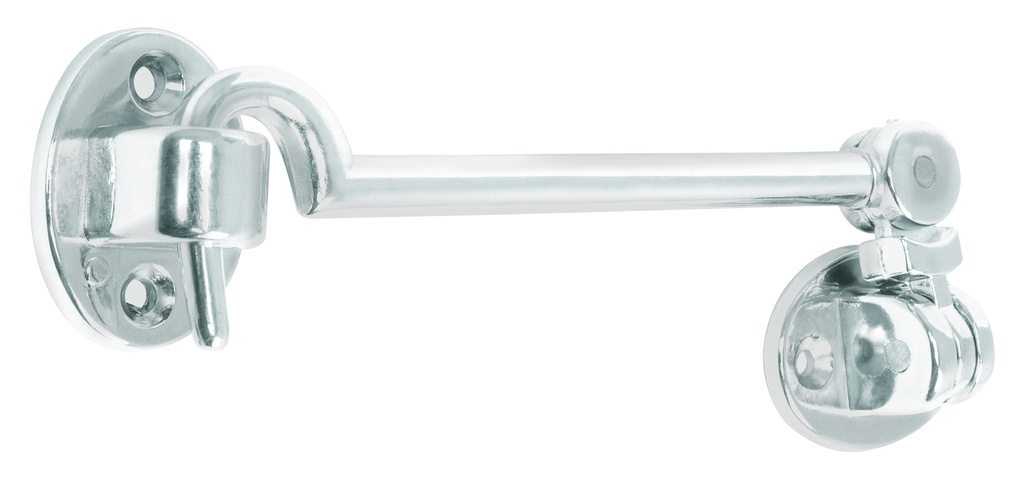 Gancho cromado para puerta, HERMEX