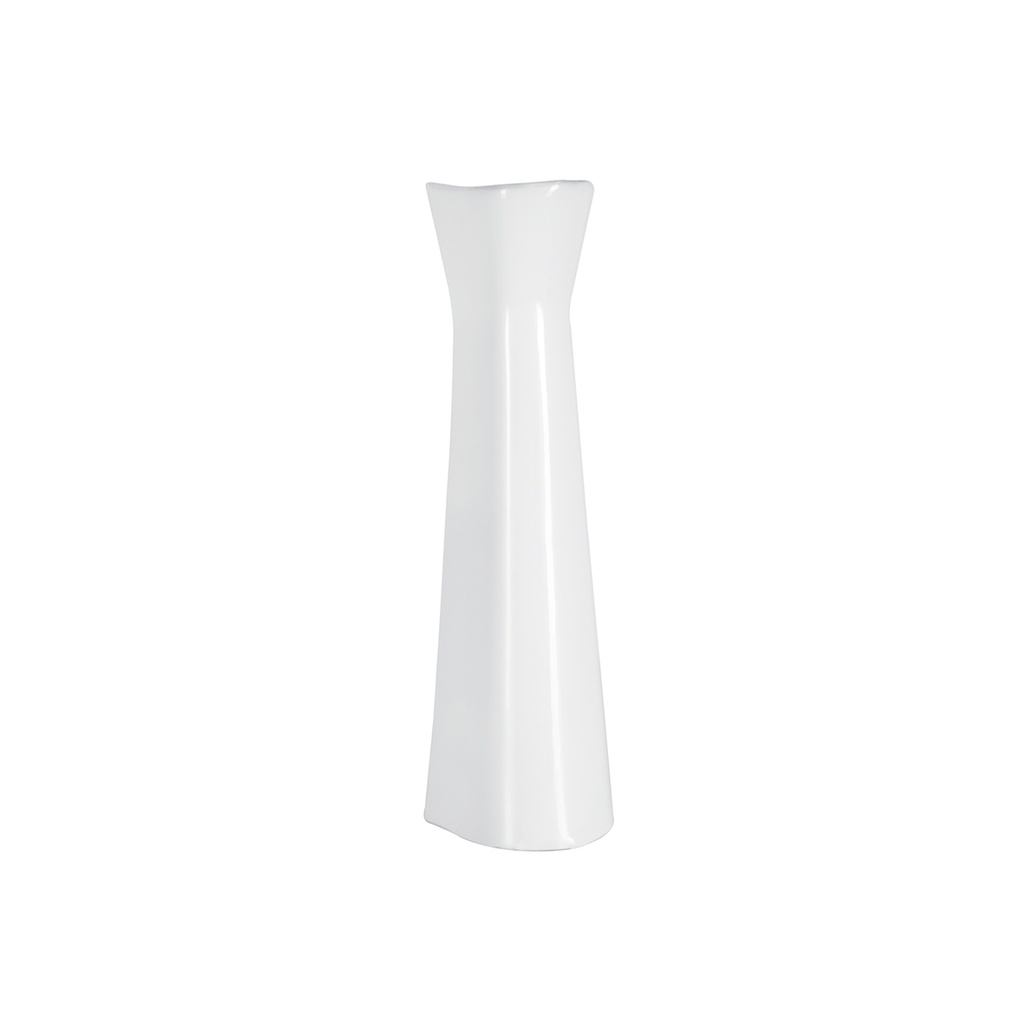 Pedestal de porcelana para lavabo, blanco, FOSET
