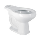 Taza redonda de porcelana, blanco, FOSET