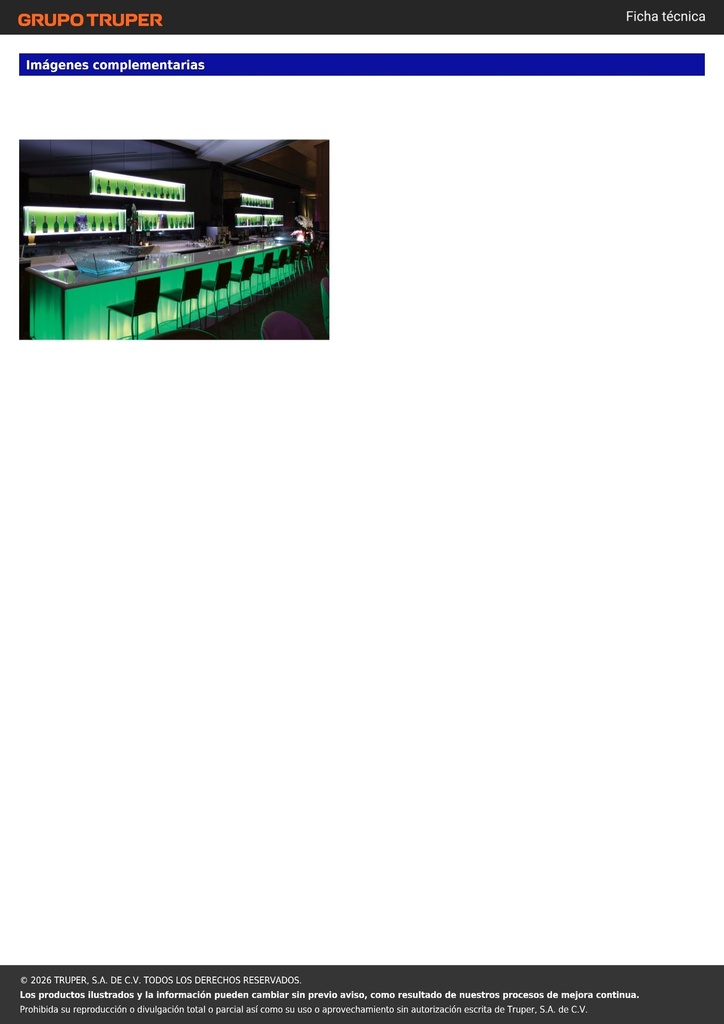 Tira LED 16 W para interior y exterior, 5 m, verde, VOLTECK